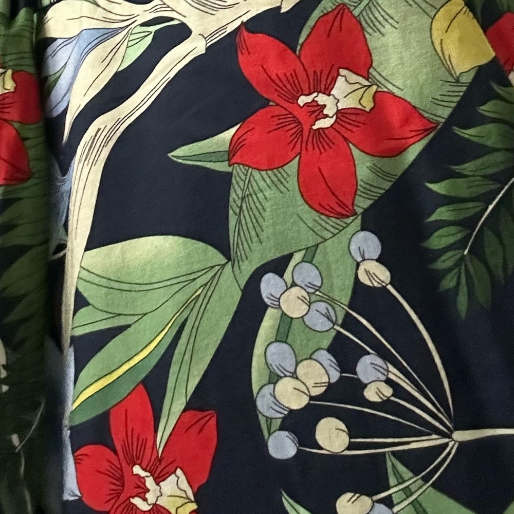 Zara Flower print skirt like new - Picture 3 of 9